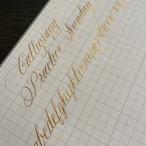 Caligrafía de boda