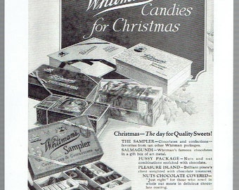 Image result for 1950s whitman sampler christmas
