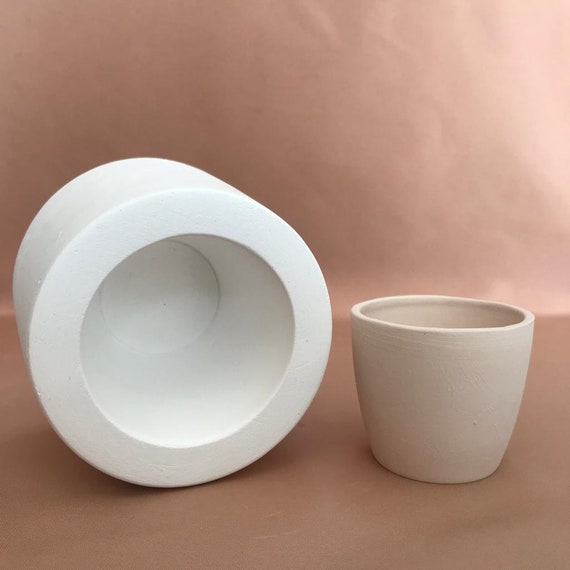 Plaster Cup Mold for Slip Casting, Plaster Ceramic Molds, Ceramic