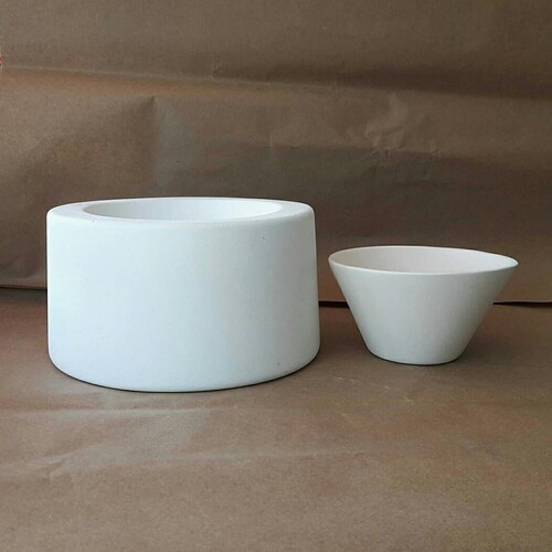Plaster Mold for Cylindrical Shaped Bowl for Slip Casting Etsy