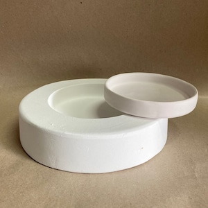 Plaster Mold for Round Plate 11x2 cm TK001