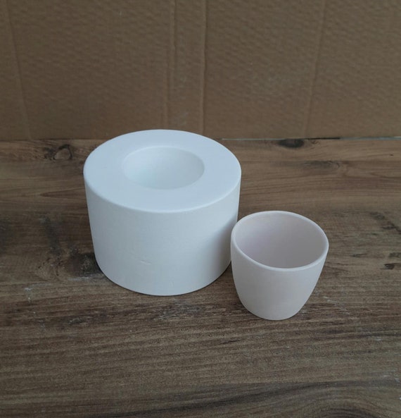 Plaster Cup Mold for Slip Casting Plaster Ceramic Molds Etsy New Zealand