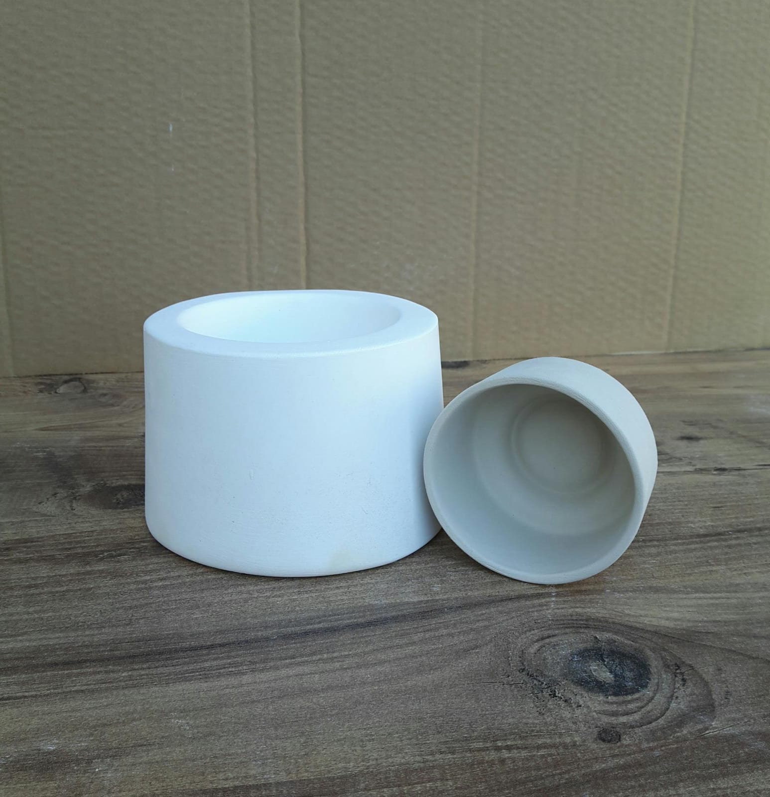 Handleless Mug Plaster Mold for Slip Casting Mold Making Etsy