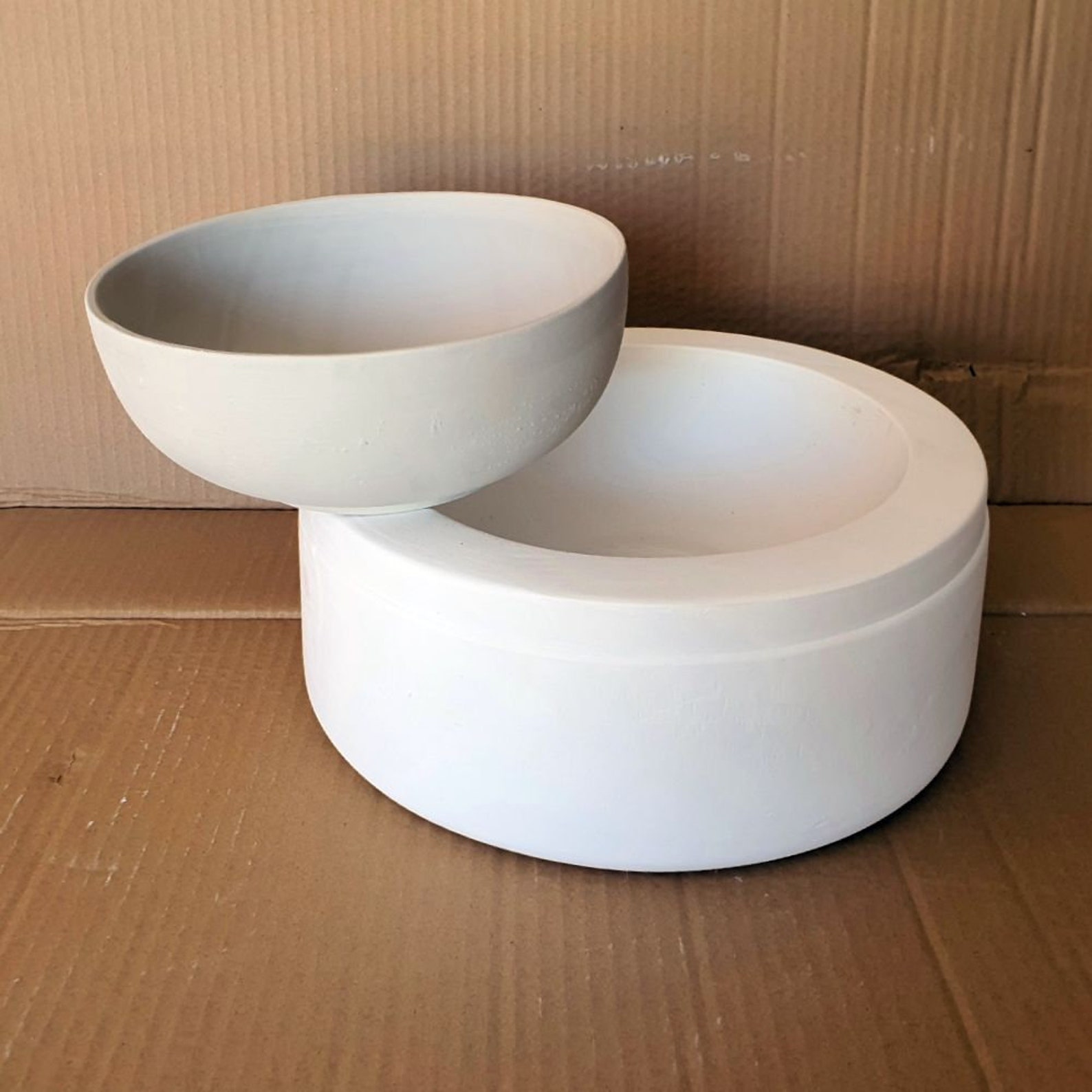 Plaster Mold for Large Bowl 21x8cm EK076 Etsy