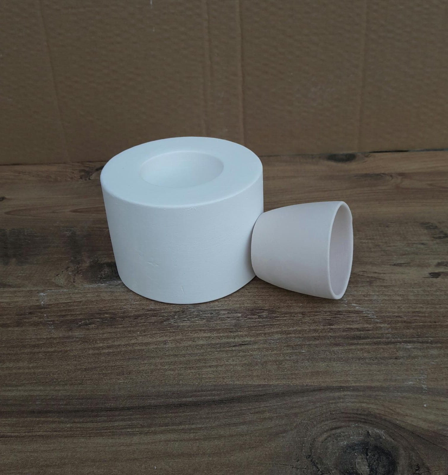 Plaster Cup Mold for Slip Casting Plaster Ceramic Molds Etsy