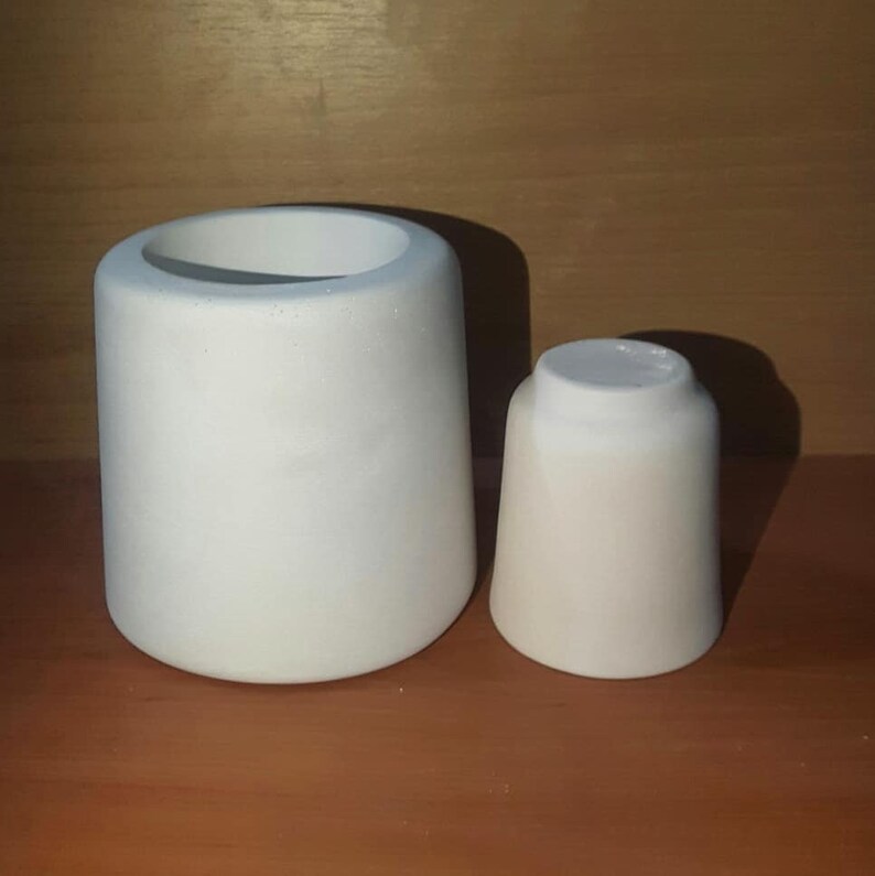 Handleless Cup Plaster Mold Slip Casting Mold Making Ceramic Etsy