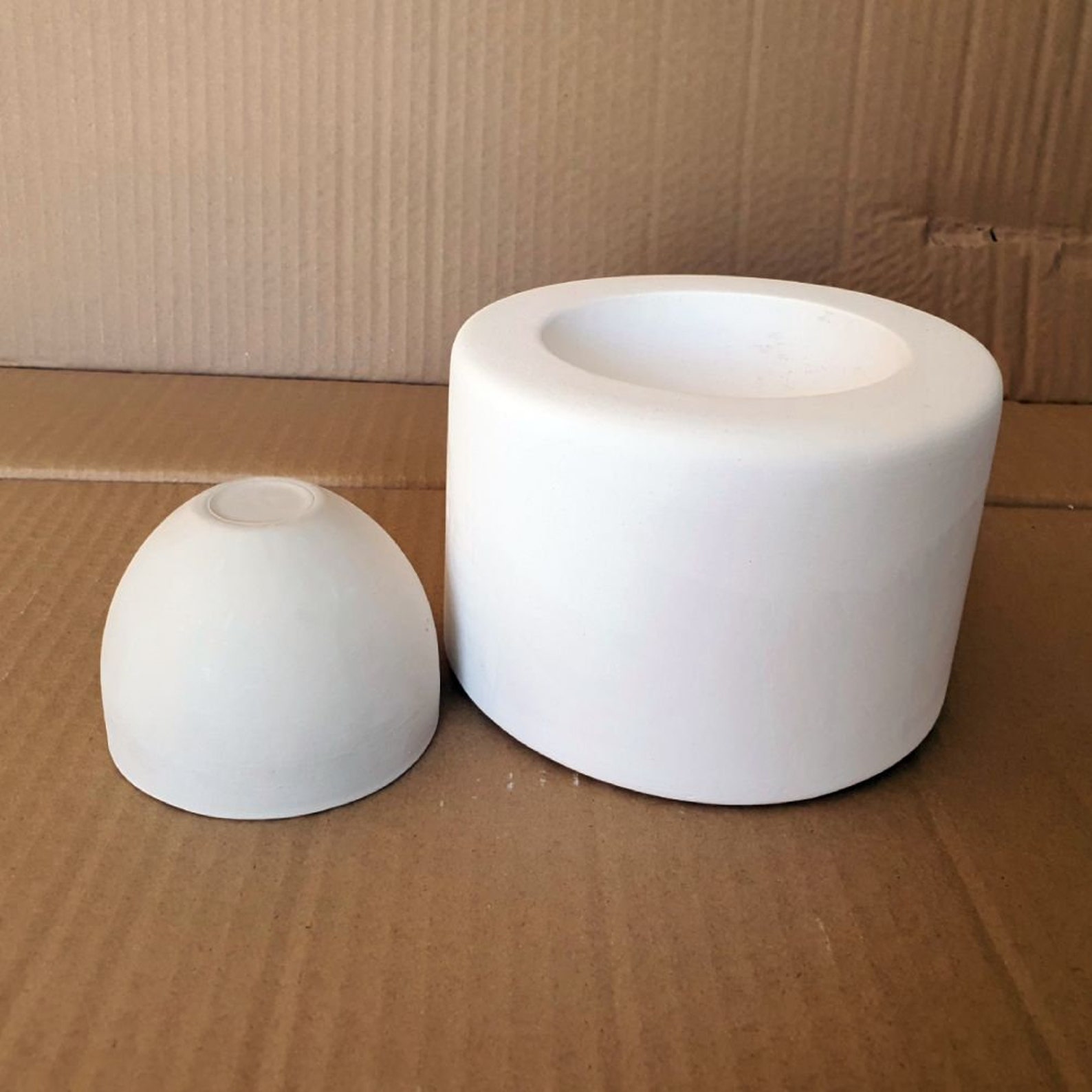 Handleless Cup Plaster Mold for Slip Casting Mold Making Etsy UK