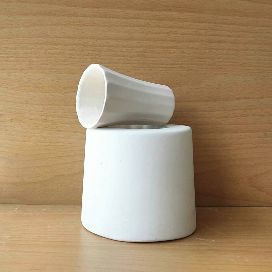 Handleless Cup Plaster Mold for Slip Casting Mold Making Etsy New Zealand