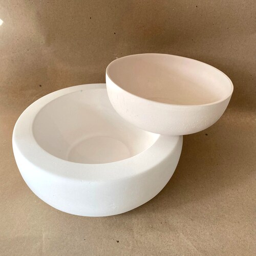 Plaster Mold for Large Bowl 21x8cm EK076 Etsy