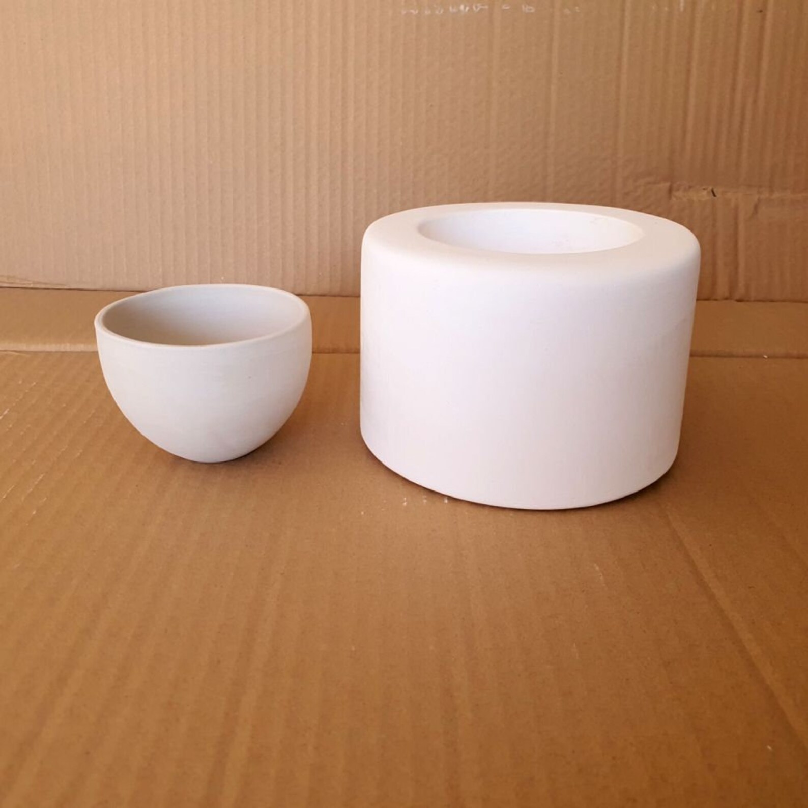 Handleless Cup Plaster Mold for Slip Casting Mold Making Etsy UK