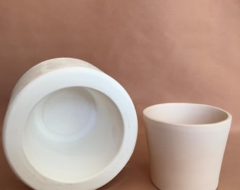 Plaster Mold for Conical Shaped Bowl for Slip Casting, Ceramic, Porselain Casting Mold, EK034