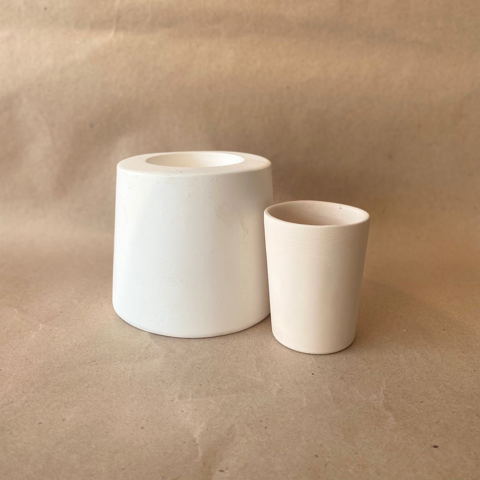 EK021 HANDLELESS MUG PLASTER MOLD for SLIP CASTING – Eti Ceramic Store