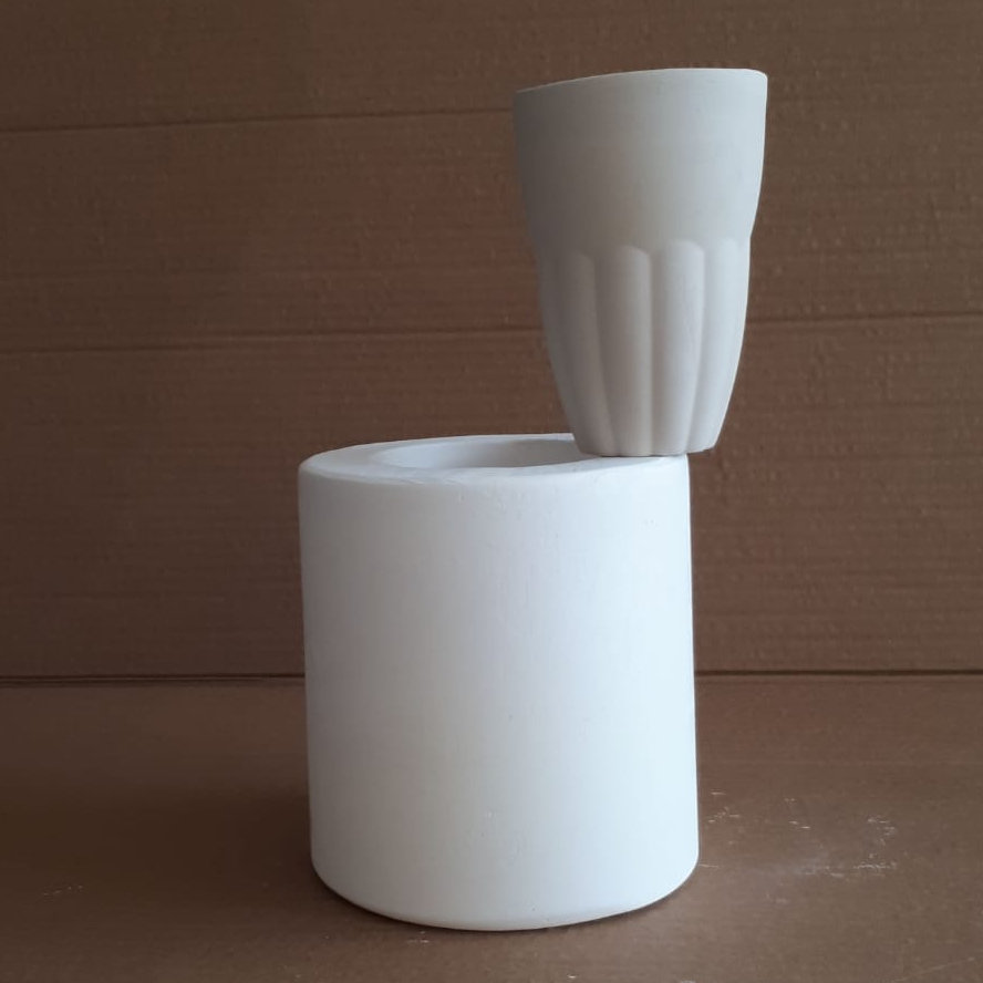 Handleless Mug Plaster Mold for Slip Casting Mold Making Etsy UK