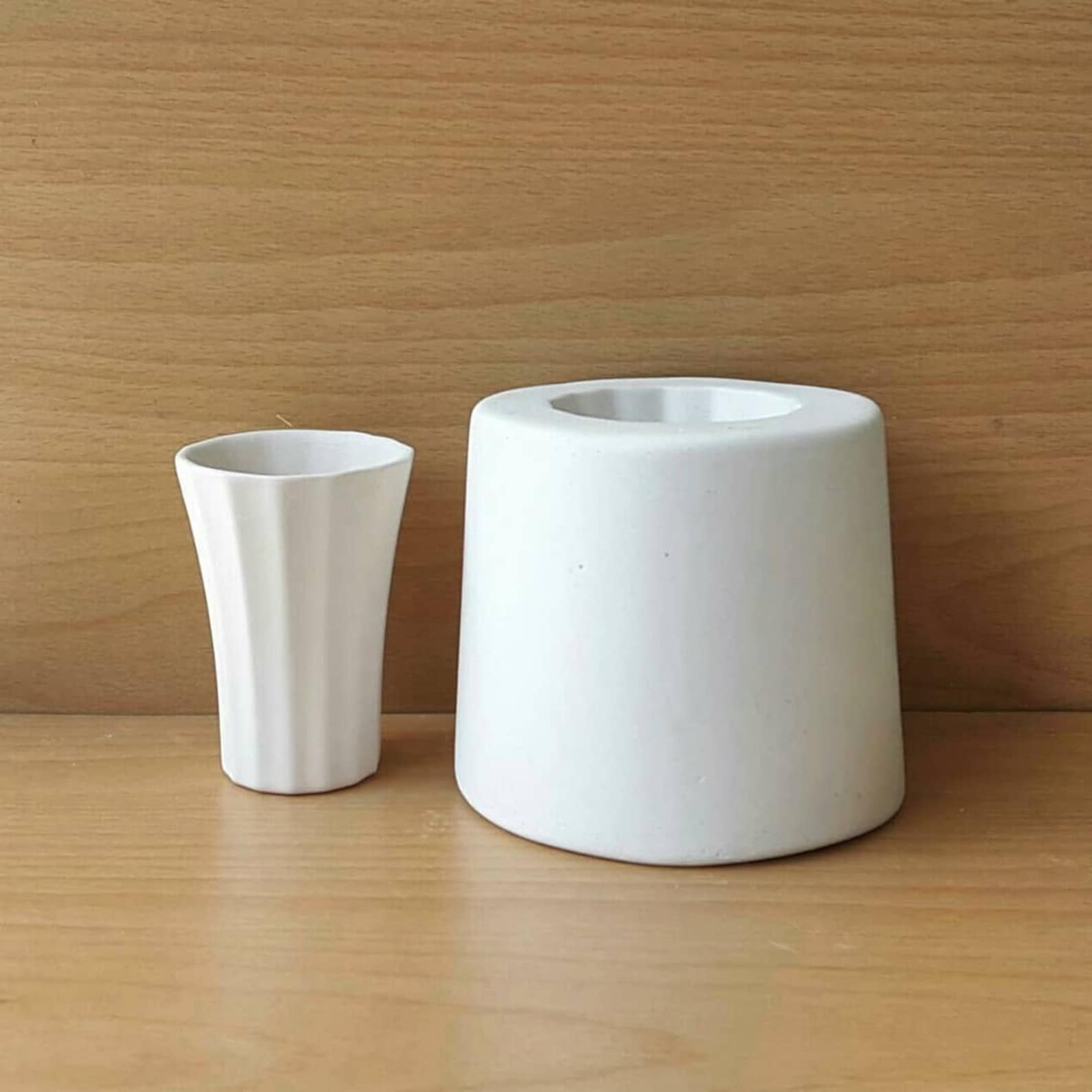 Handleless Cup Plaster Mold for Slip Casting Mold Making Etsy New Zealand
