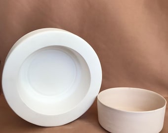 Plaster Mold for Cylindrical Shaped Bowl for Slip Casting, Casting Mold, EK050