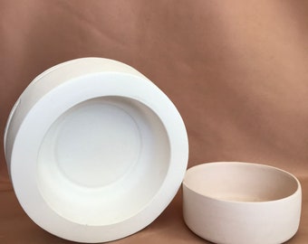 Plaster Mold for Cylindrical Shaped Bowl for Slip Casting, Casting Mold, EK049