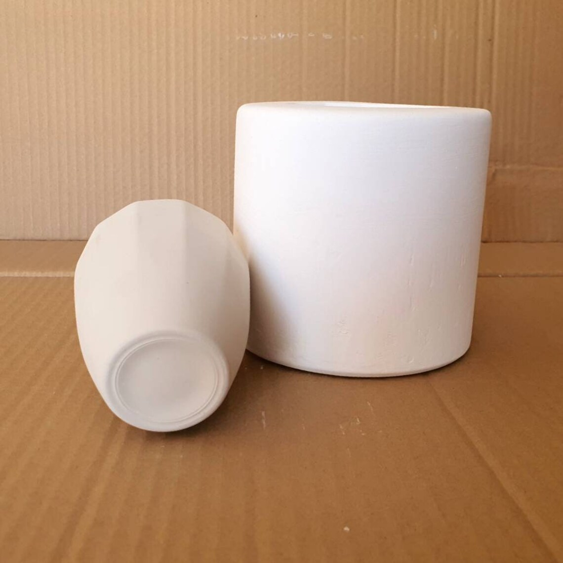 Handleless Mug Plaster Mold for Slip Casting Mold Making Etsy