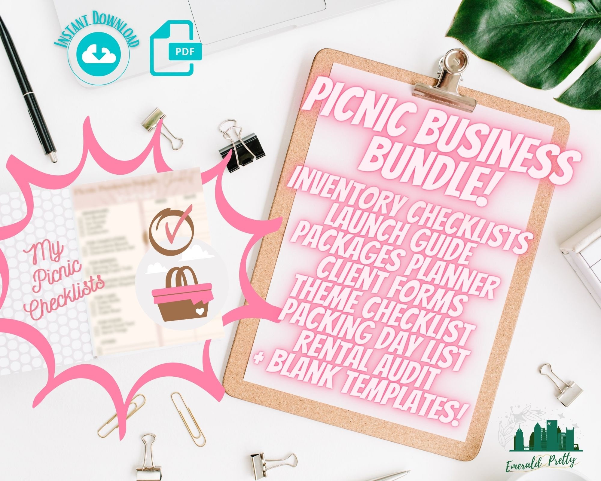 Luxury Picnic Checklists & Forms Pdfs Inventory Builders/business