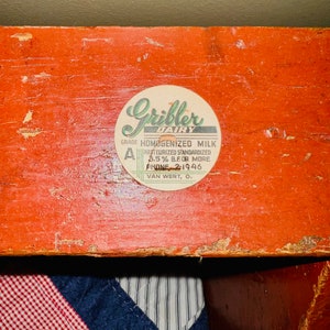 Pestaña para botella de leche de cartón lácteo Primitive Gribler