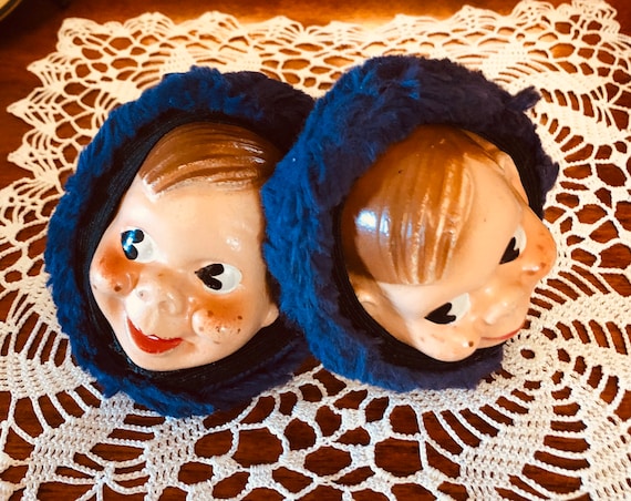 Rare 1950’s Howdy Doody Composition Doll Face Ear