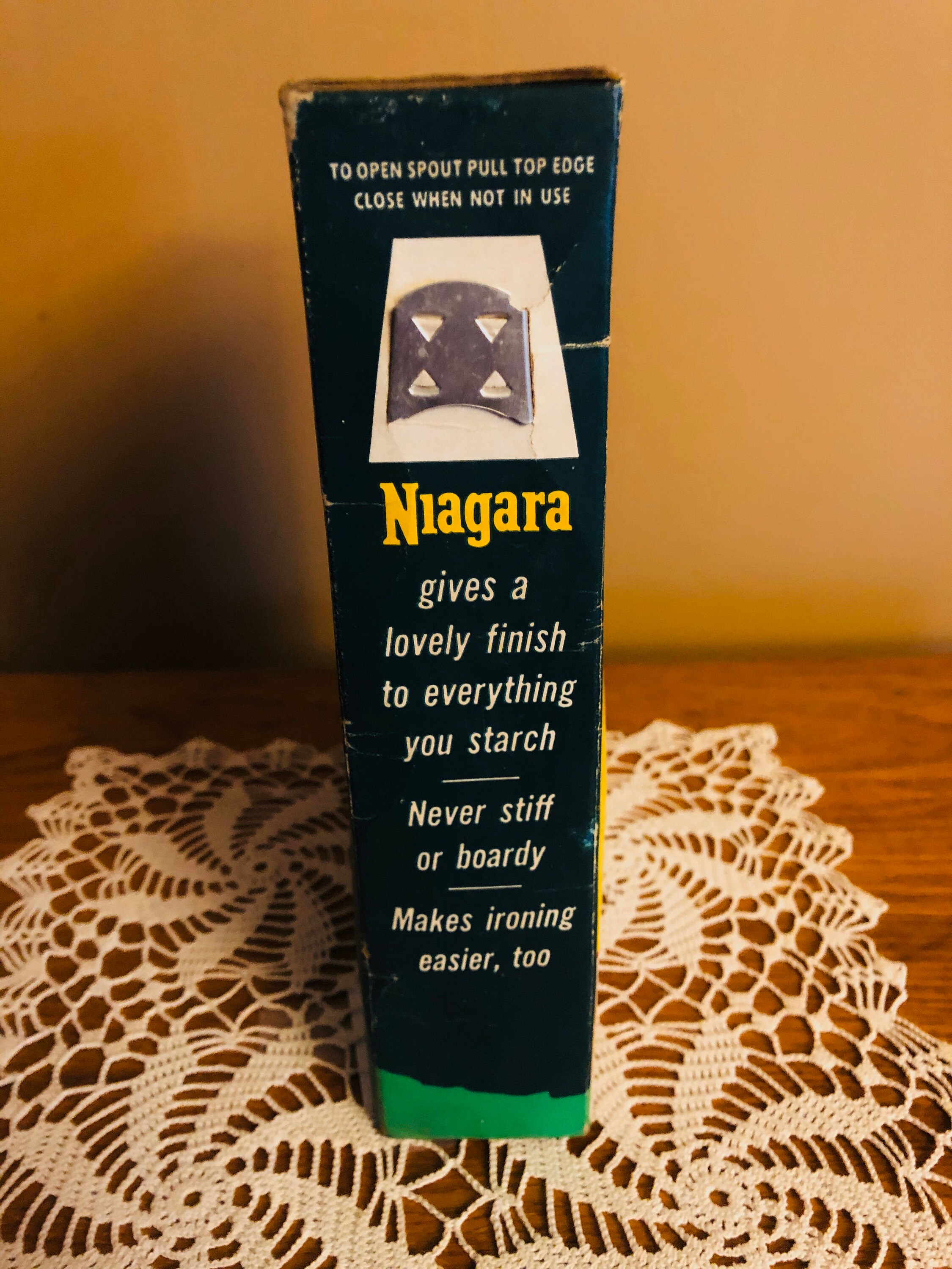 Vintage Niagara Instant Laundry Starch Large Economy Size Etsy