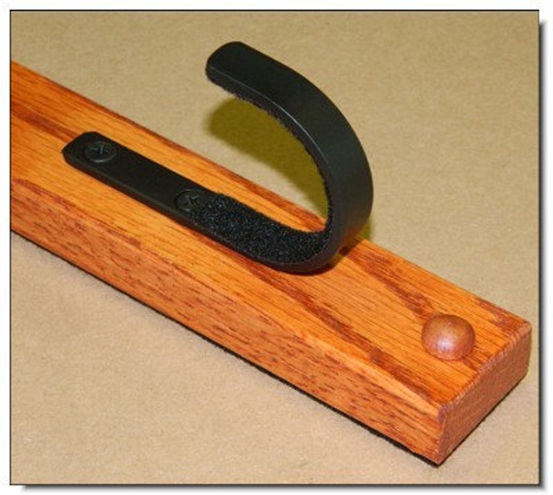 GUN RACK Oak and Metal 3 Place Gun Rack Rifle Shotgun Wall Etsy