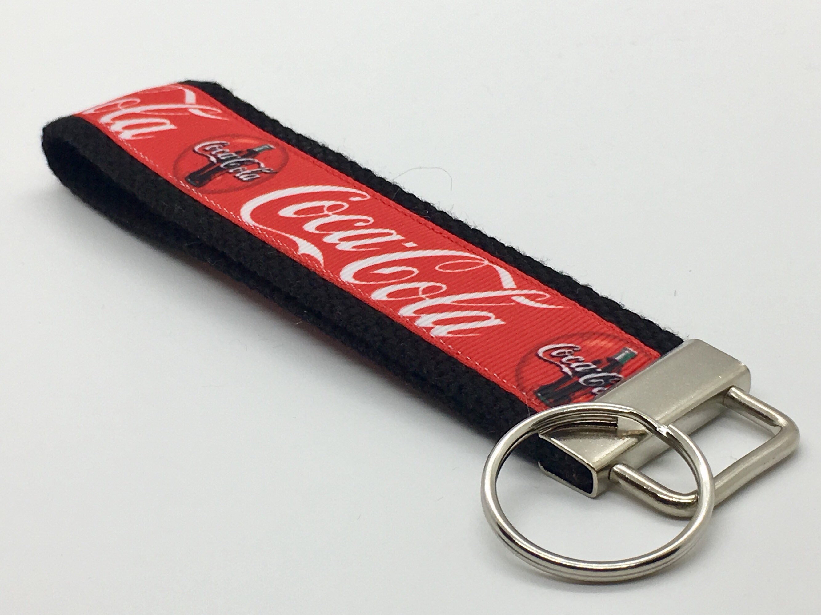 Coca Cola Key Fob / Coke / Lanyard / Keychain / Wristlet / key Etsy