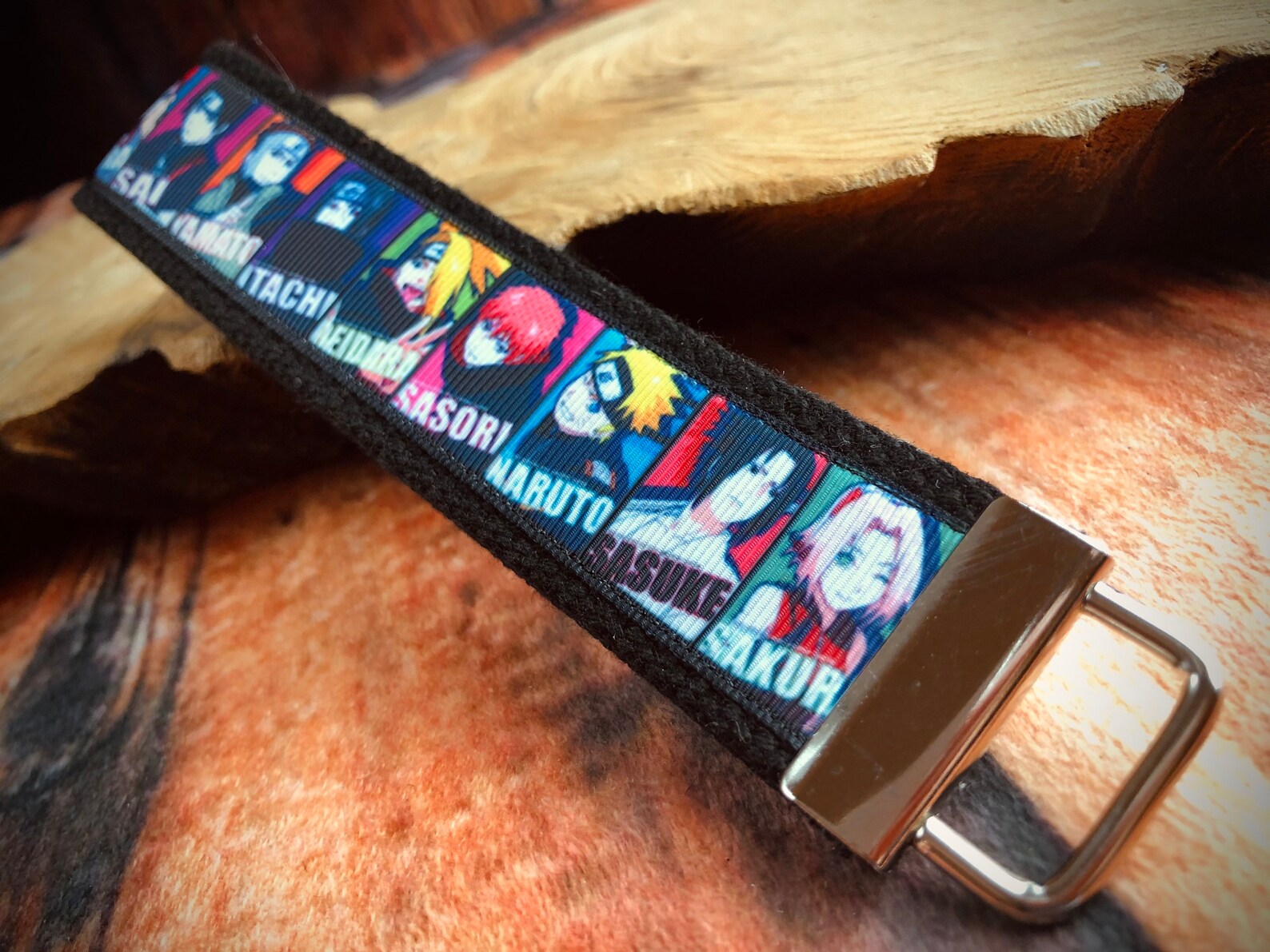 Anime Keychain Manga Accessories Key Fob Handmade Etsy