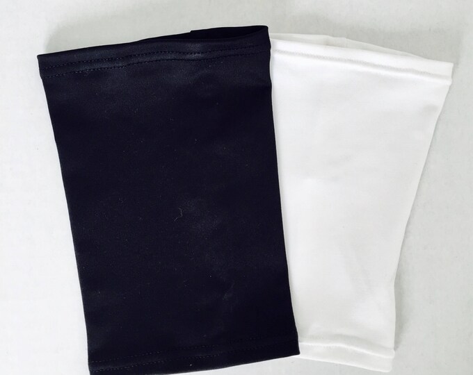 2 pack white and black picc line covers-perfect pack to go with any outfit!