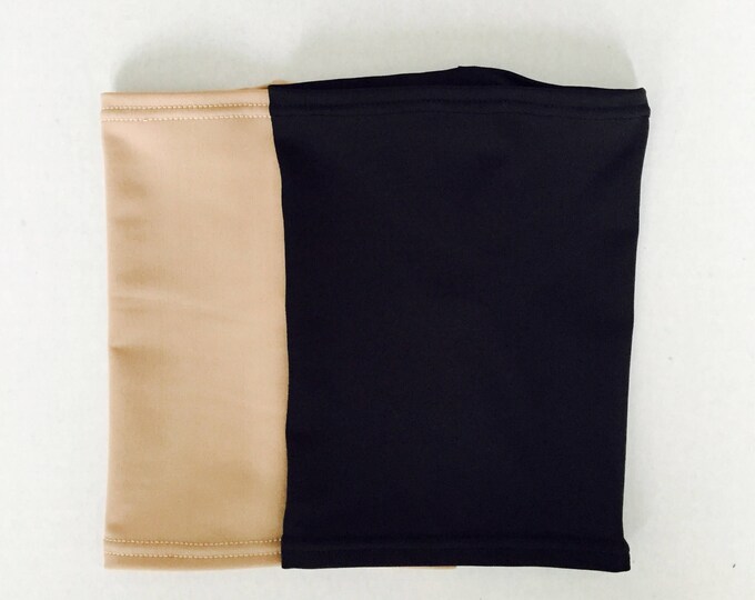 2 pack nude and black picc line covers-perfect pack to go with any outfit!