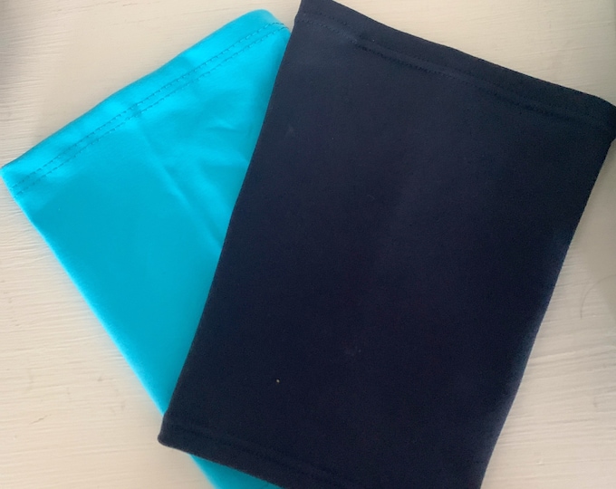 2 pack turquoise and black picc line covers-perfect pack to go with any outfit!