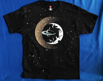 Spaceship Moon T-shirt