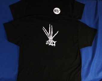Bone Sign Collection Vulcan Sign T-shirt 2 sided