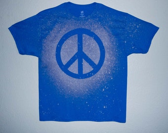 Peace Sign Splatter T-shirt