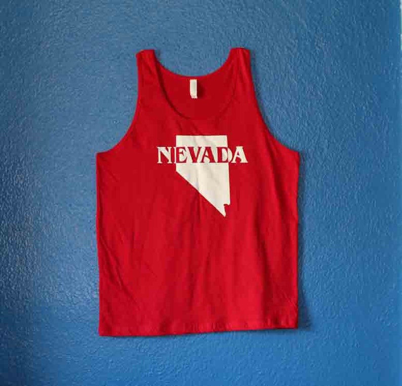 Nevada tank top red image 1