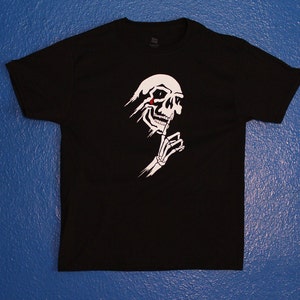 Skull Tear Drop Tee Shirt