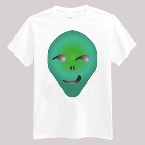 Alien Smirk Face