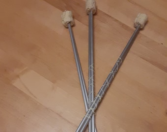 Fire eating torches / wands for bulk discount 6 pack