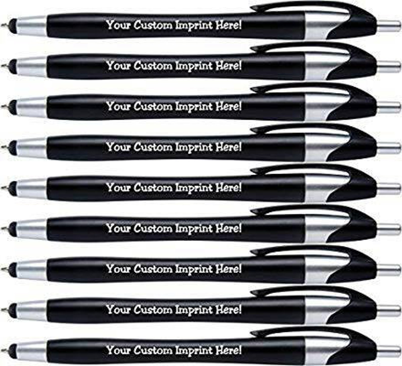 Jaylyn Personalized Ink Pens W/stylus Black Ink Retractable Etsy UK