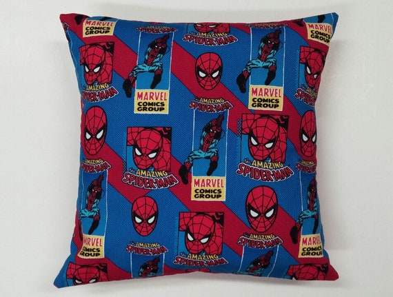 Amazing Spider Man 16X16 pillow cover Marvel Spider Man Red & Blue Pillow