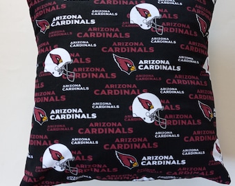 Arizona Cardinals 16X16 or 18X18 pillow cover - Football room decor - Sports pillow