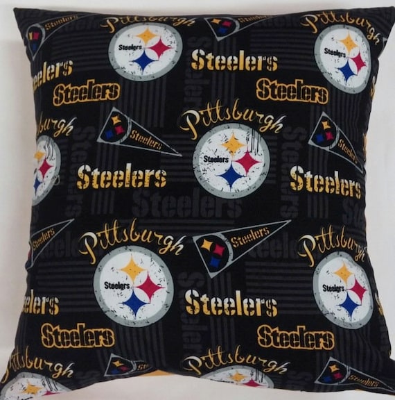 Pittsburgh Steelers 16x16 Pillow Cover Etsy