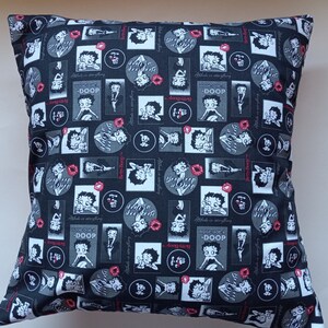 Betty Boop 16X16 pillow cover - Betty Boop room decor