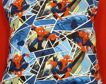Spiderman Pillow Cover 16X16 – Kids Room Nerd Decor