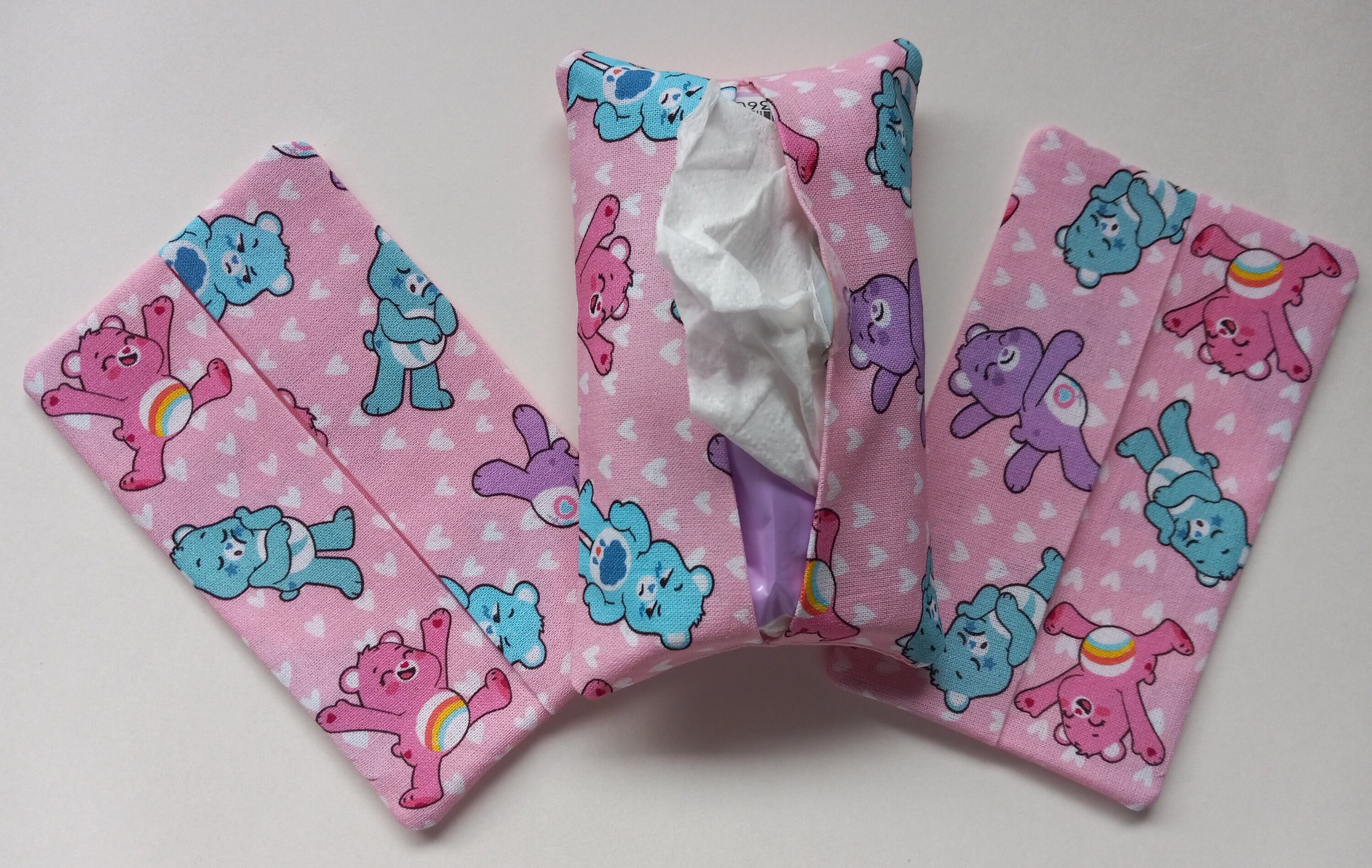 Care Bears Pocket Tissue Cover Cute Tissue Cover Etsy