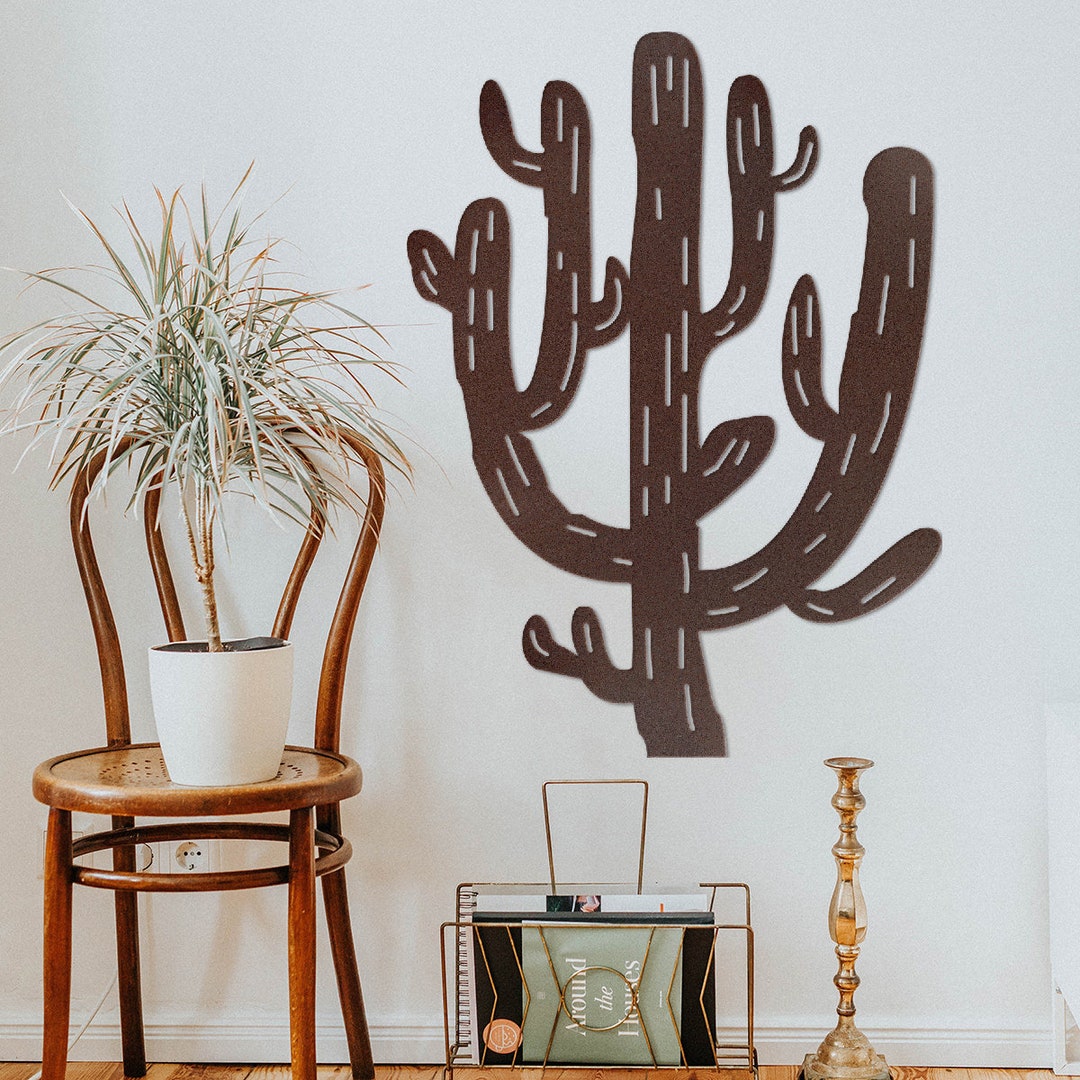 Saguaro Cactus Wall Art - Etsy