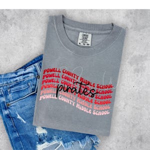 Aangepaste schoolgeest png-ontwerp | Gepersonaliseerd met je schoolnaam, mascotte en kleuren