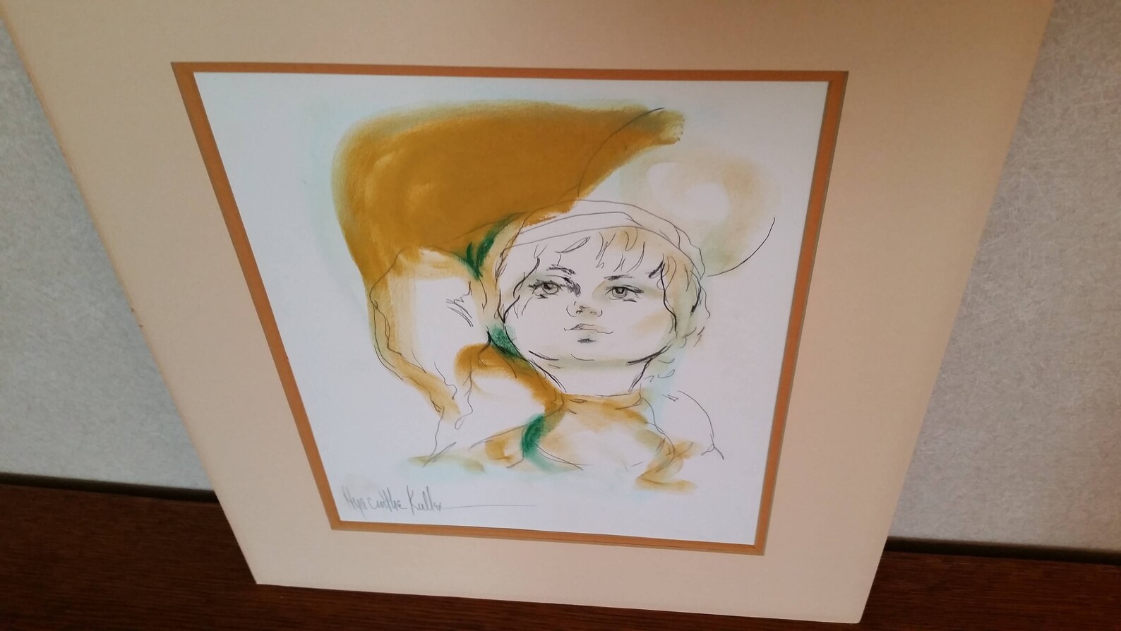 Vintage 1960's Hyacinthe Kuller Original Ink & Oil on Etsy