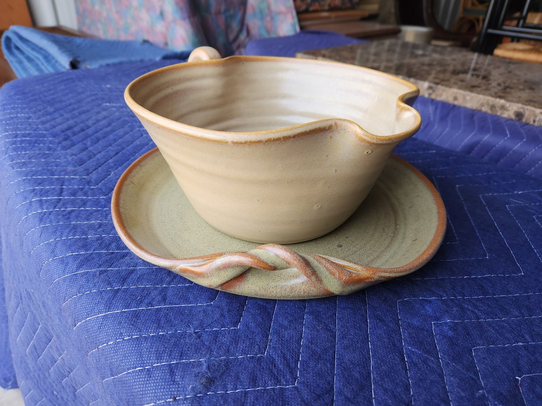 Vintage Mcneill's Pottery Tray & Pitcher Seagrove NC Beautifully Hand