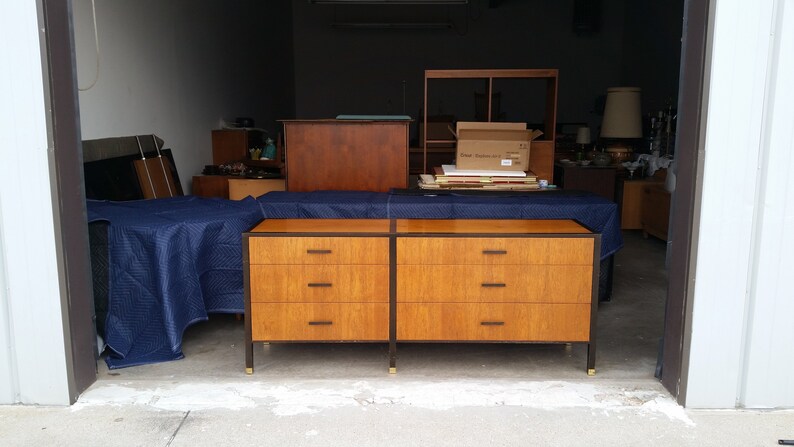Vintage 1960 S Harvey Probber Lowboy Dresser Mid Century Etsy